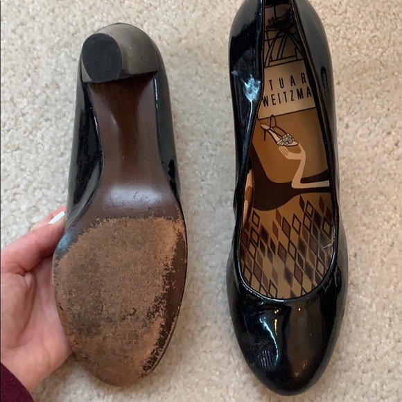 Stuart Weitzman Black Heels - Picture 4 of 5